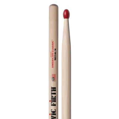 Afbeelding van Vic Firth Metal Sticks CMN, American Classic, Nylon Tip Drumsticks