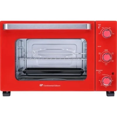 Afbeelding van Elektrische mini oven Continental Edison CEMF35R Rood 35 L