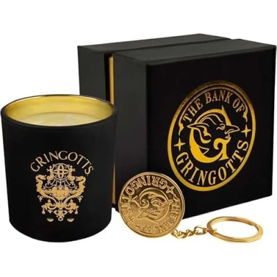 Afbeelding van Cinereplicas Harry Potter Geurkaars With Keychain Gringott Multicolours