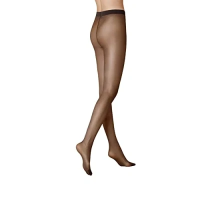 Image de KUNERT Collants pour femme Aspect satin 20 Transparent brillant deniers, Graphite 0420, 42 44