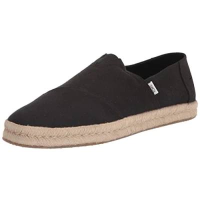 Afbeelding van TOMS ALP Espadrilles, Heren, Maat: 44.5, Black Katoen