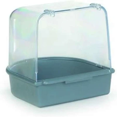 Afbeelding van Badhuisje grijs plastic 13x13x13 cm