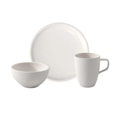 Afbeelding van Villeroy &amp; Boch Artesano Original 10 4130 9075 Set van 2 personen, 6 delig, ontbijtservice premium porselein, wit, vaatwasmachinebestendig