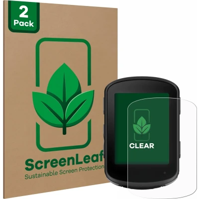 Afbeelding van ScreenLeaf Screenprotector voor Garmin Edge 540 / 840 Duurzame schermbescherming Folie Beschermfolie transparant (2 Stuks)