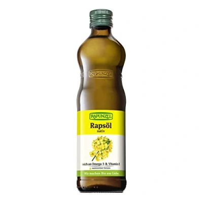 Afbeelding van Rapunzel Native koolzaadolie 0,5 liter 6 pack
