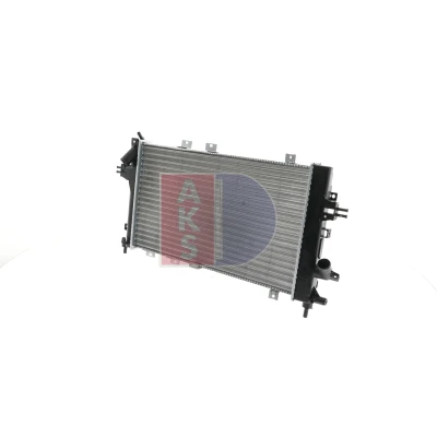 Afbeelding van AKS DASIS 150066N Radiateur 599 368 26 Koelribben mechanisch gelast OPEL: Zafira B, Astra H Hatchback, Caravan
