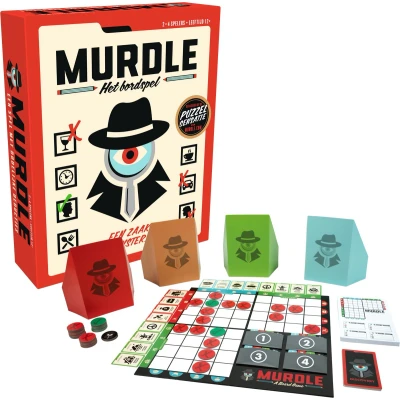 Afbeelding van Goliath Murdle het Bordspel Breinbreker Crime Spel Deductief redeneren 2 tot 4 spelers