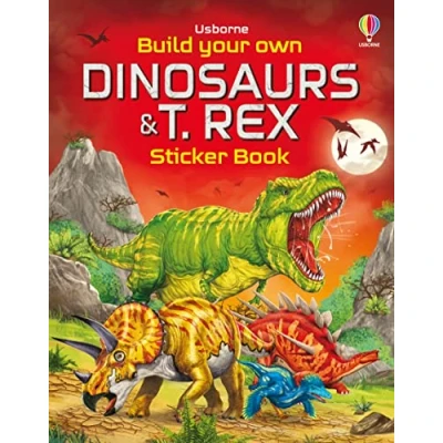 Afbeelding van Build Your Own Sticker Book Dinosaurs and T. Rex