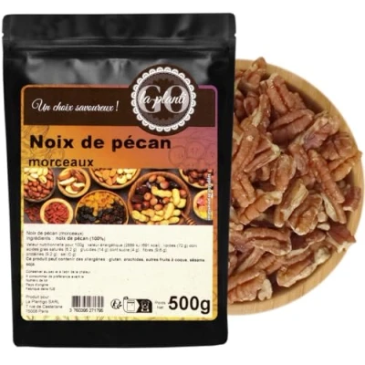 Afbeelding van Pecannoten (stukjes) 500 g LA PLANTIGO