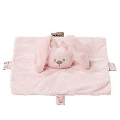 Afbeelding van Nattou Knuffeldier Lapidou, metgezel vanaf de geboorte, 26 x cm, roze