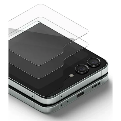 Afbeelding van Ringke 2 stuks displaybeschermfolie aan de voorkant compatibel met Samsung Galaxy Z Flip 5 (2023)