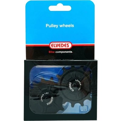 Afbeelding van Derailleurwieltjes 2 x 13 tands Elvedes met afgedichte lagers Shimano RD M9100/M8100/M7100