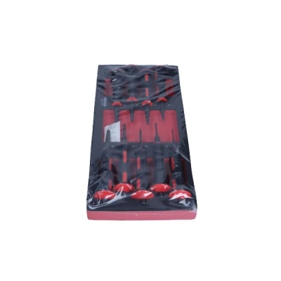 Afbeelding van ROOKS OK 01.3115 Centerponsset 9 Chroom vanadium staal