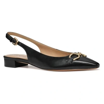 Afbeelding van Geox Giselda Slingback ballerina ́s, Dames, Maat: 38, Black Leer