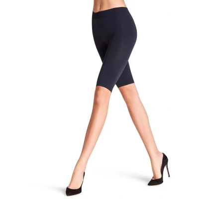 Afbeelding van FALKE Bike mat nylon biker shorts dames blauw Maat M