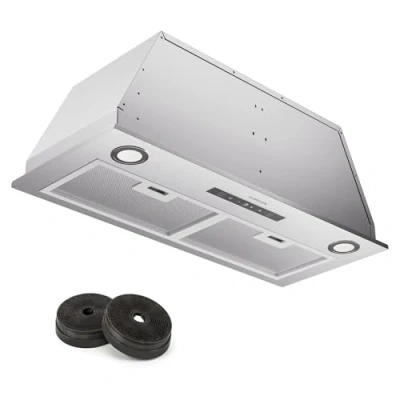 Afbeelding van Klarstein PaoLitero 72 Afzuigkap Inbouw Cm breed Vermogen: 520 M3/H Touch bediening Energielabel A++ Roestvrij staal