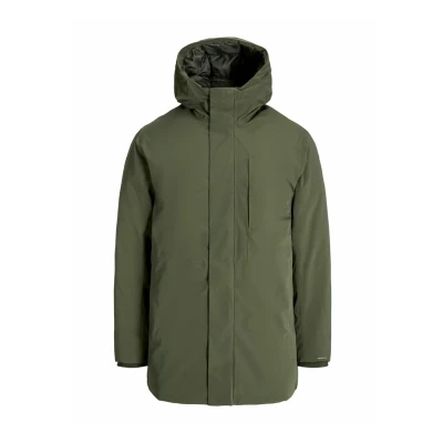 Afbeelding van Jack &amp; Jones Wintermantel, Heren, Maat: Medium, Grape leaf