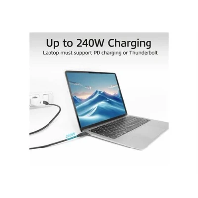 Afbeelding van ACT USB4 20Gbps 240W USB Type C kabel, IF gecertificeerd, 2 meter
