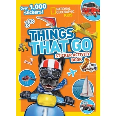 Afbeelding van Things That Go Sticker Activity Book