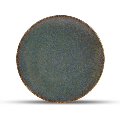 Afbeelding van BonBistro Plat bord 16cm groen Cirro (Set van 6)