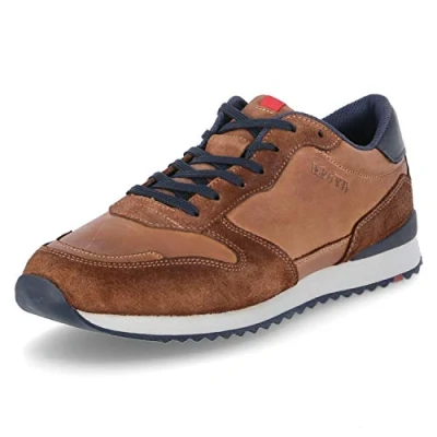 Afbeelding van Lloyd Edmond Sneakers laag, Heren, Maat: 48, Cigar Leer