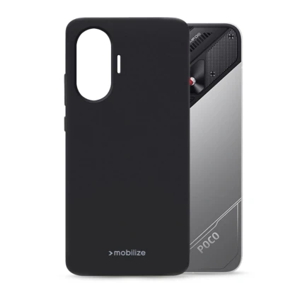 Afbeelding van Mobilize Rubber Gelly Case Xiaomi Poco F7 Matt Black