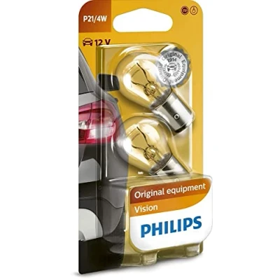 Image de Philips automotive lighting Vision P21/4W, Lampe De Signalisation, Blister 2