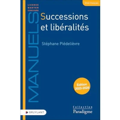 Afbeelding van SUCCESSIONS ET LIBERALITES