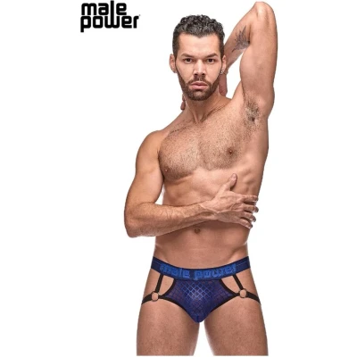 Afbeelding van Male Power Jock Ring navy S/M