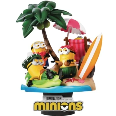 Afbeelding van Beast Kingdom Universal Diorama 051 Minions Paradise 15cm