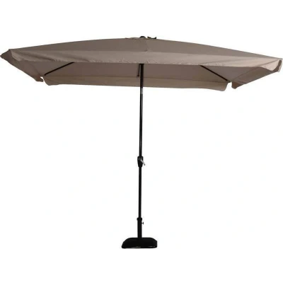 Afbeelding van Libra parasol met volant ecru 3x2 m
