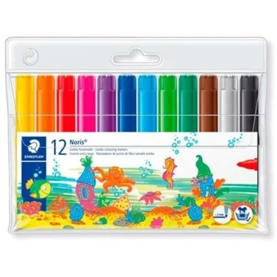 Afbeelding van Set Viltstiften Staedtler Noris Club Multicolour (10 Stuks)