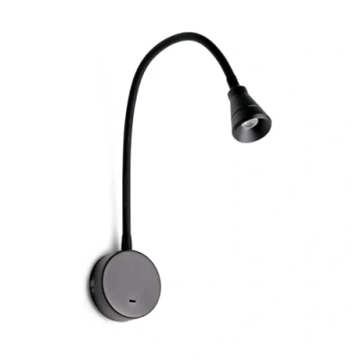 Afbeelding van Faro Barcelona 41030 LED wandlamp, zwart