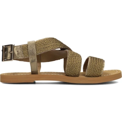 Afbeelding van Inuovo Sandalen, Dames, Maat: 41, Groen Textiel