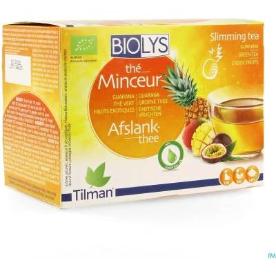 Afbeelding van Biolys Guarana Groene Thee Exotisch Vruchten Zakje 24