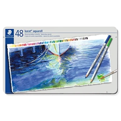 Afbeelding van STAEDTLER karat aquarell kleurpotlood set 48 st