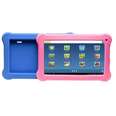 Afbeelding van Denver Kindertablet 10.1 inch 16GB Android Tablet voor Kinderen 1.2GHZ Quad Core 1GB RAM TAQ10383 Blauw/Roze