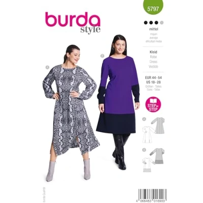 Afbeelding van Burda nr. 5797 maat 44 54