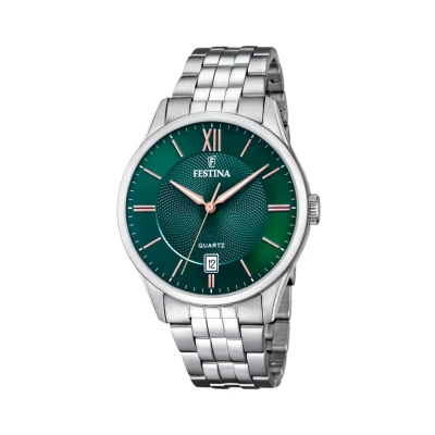 Afbeelding van Festina Classics Horloge, Heren, Maat: One Size, Green