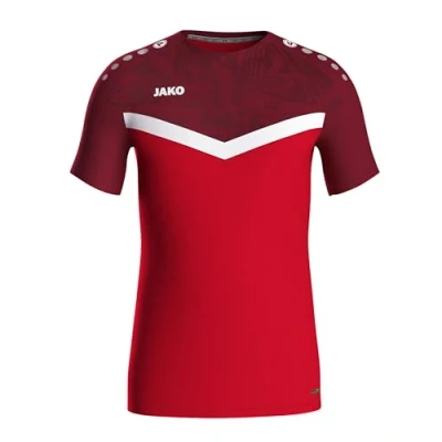 Afbeelding van JAKO T shirt Iconic rood/wijnrood 116 /