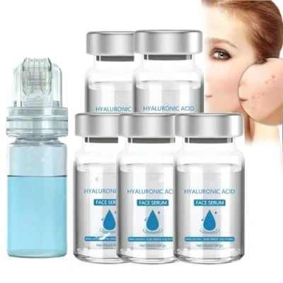 Afbeelding van Gla mory 5 stuks micro infusiesystemen voor lippen en gezicht met serum alle huidtypes