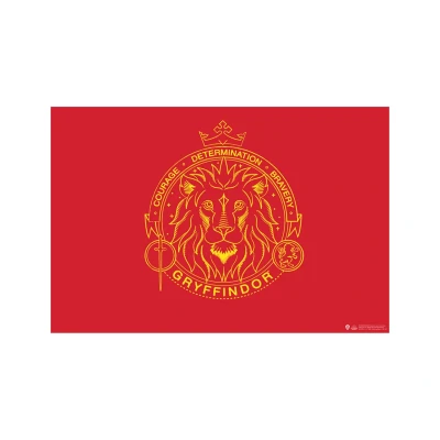 Afbeelding van Wizarding World Harry Potter Deurmat Griffoendor 45x75cm