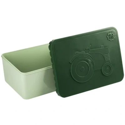 Afbeelding van Blafre lunchbox tractor donkergroen