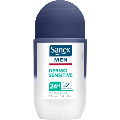 Afbeelding van 1+1 gratis: Sanex Deoroller Men Sensitive 50 ml