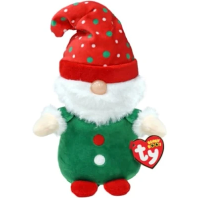 Afbeelding van TY Beanie Boo&#039;s Christmas Gnome Elf 15 cm 1 stuk