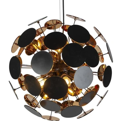 Afbeelding van TRIO DISCALGO Hanglamp Zwart mat excl. 6x E14 40W