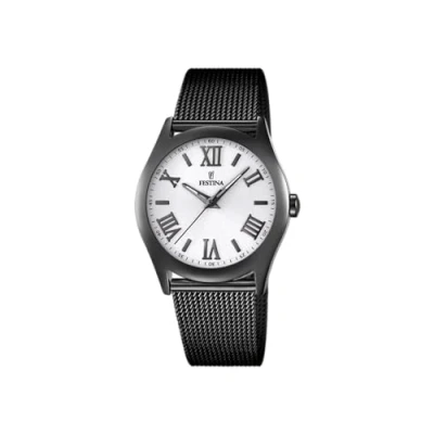 Afbeelding van FESTINA Dameshorloge F16649/A Outlet, behuizing van roestvrij staal, 316 l, meerkleurig, armband grijs