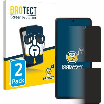 Afbeelding van BROTECT privacy screenprotector voor Oppo Find N2 Flip Folie Beschermfolie Blauwlichtfilter (2 Stuks)