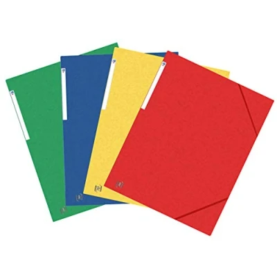 Afbeelding van Elastomap Oxford Top File+ A3 3 kleppen 390gr assorti