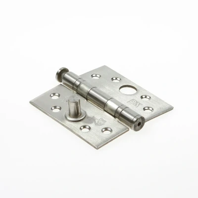 Afbeelding van Dx vh kogellagerscharnier 89x89 mm rvs rechte hoeken